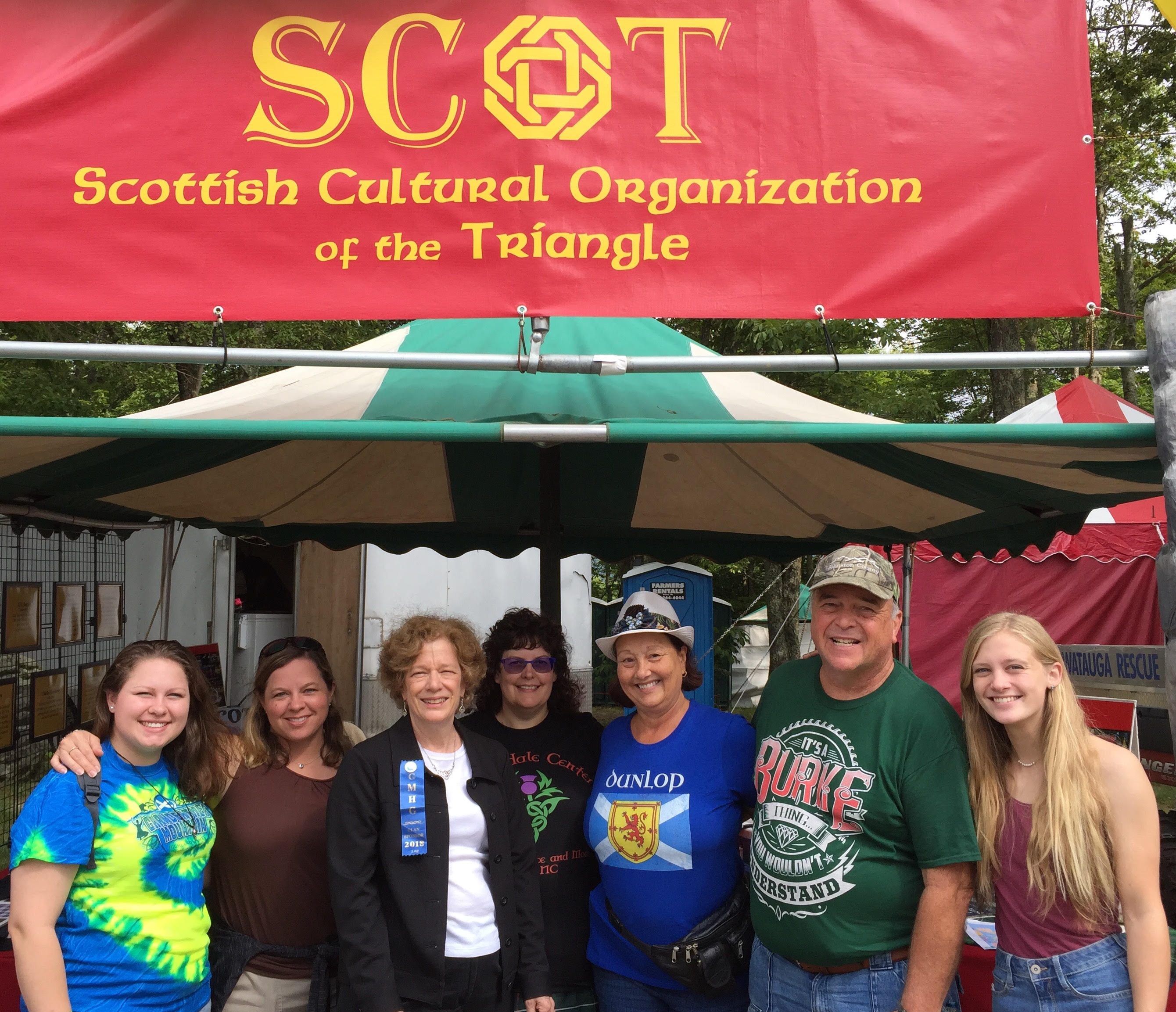 SCOT Booth at 2018 Grandfather Mountain Games
