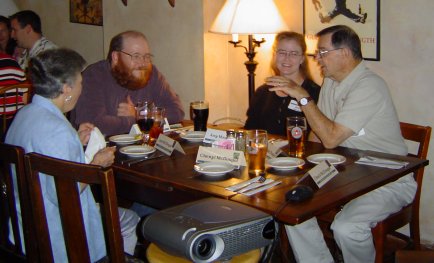 SCOT Members talking at Annual General Meeting